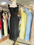 Summer Trendy  Back Hollow Out Tie Lace Long Dresses